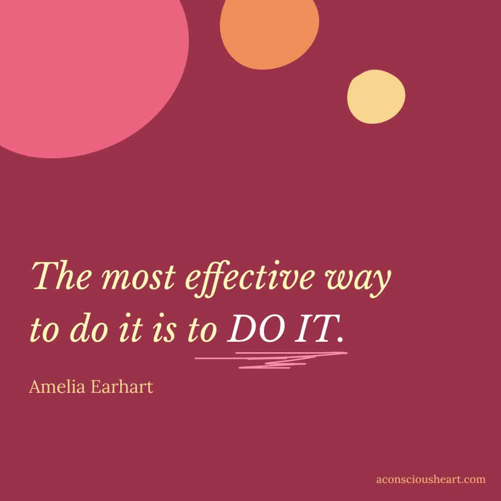 Image with boss babe quote by Amelia Earhart