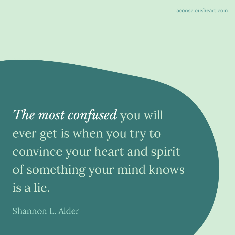 Image with acceptance quote by Shannon L. Alder