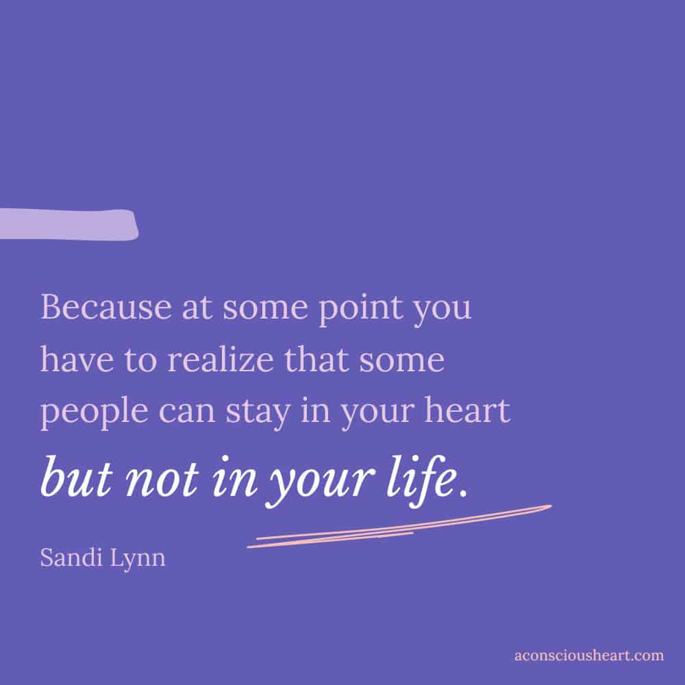 Image with toxic people quote by Sandi Lynn