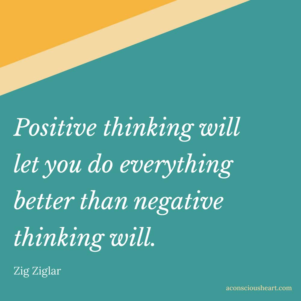 Image with positive energy quote by Zig Ziglar