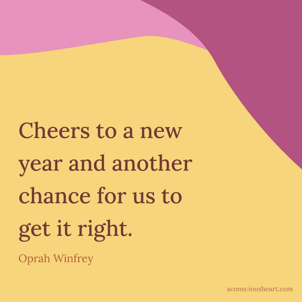 Image with January quote by Oprah Winfrey