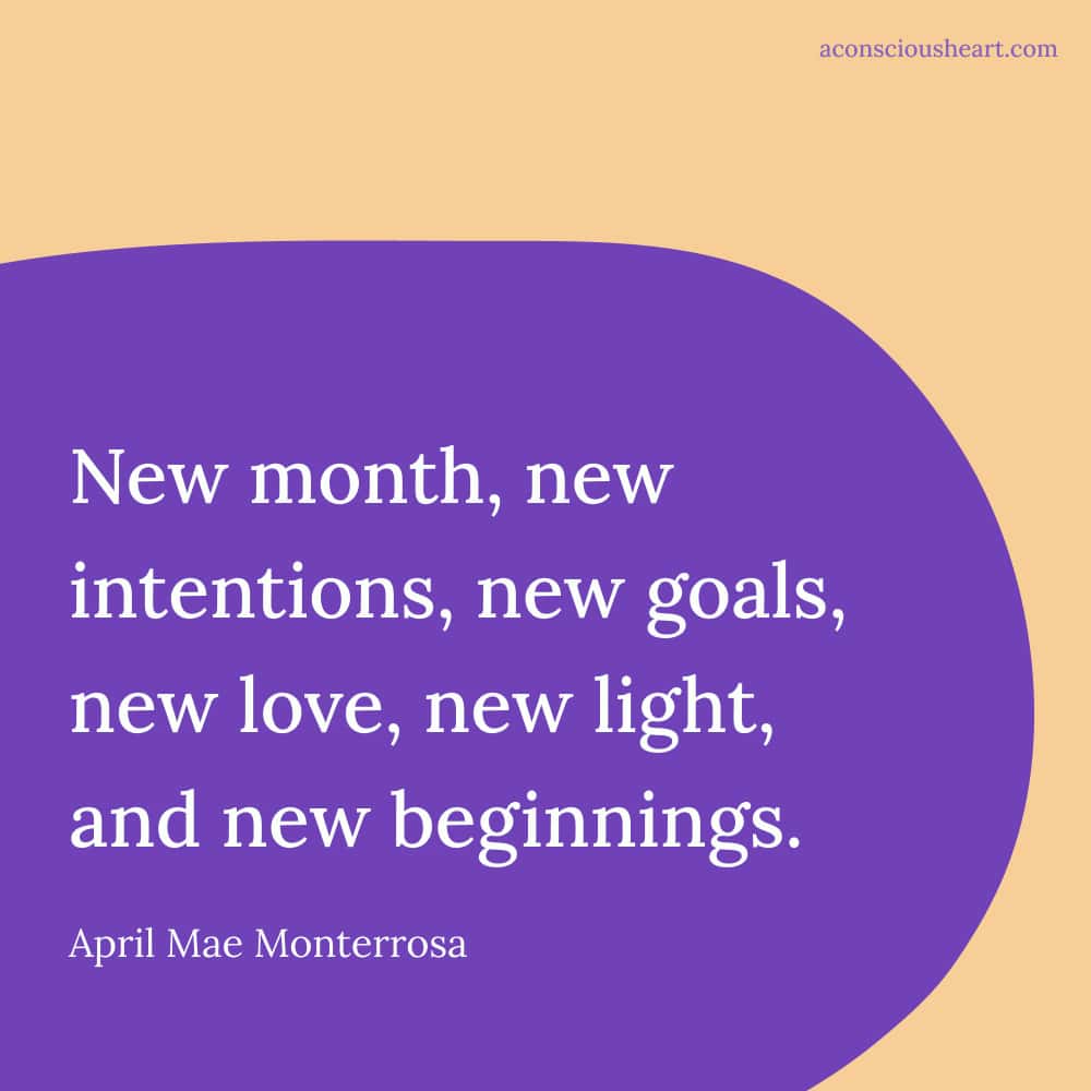 Image with January quote by April Mae Monterrosa